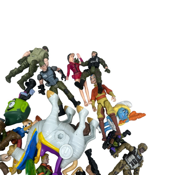 Mixed Action Figure Loose Collectible Toys Assorted Characters Heroes Lot of 53 - Picture 4 of 7